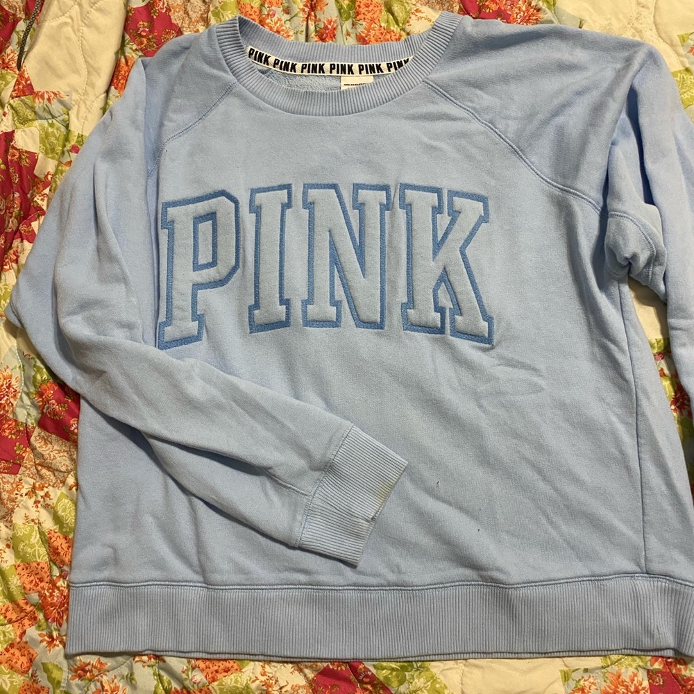 Vs pink crew neck